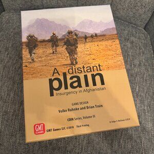 A Distant Plain third printing (open, unpunched mostly) GMT Games 1310-18